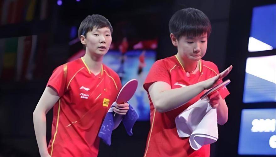 女双, 王曼昱赛后, 赢家 女双, 王曼昱赛后, 赢家